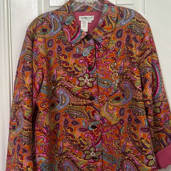 Coldwater Creek Jackets & Blazers - Coldwater Creek Multi-color Jacket